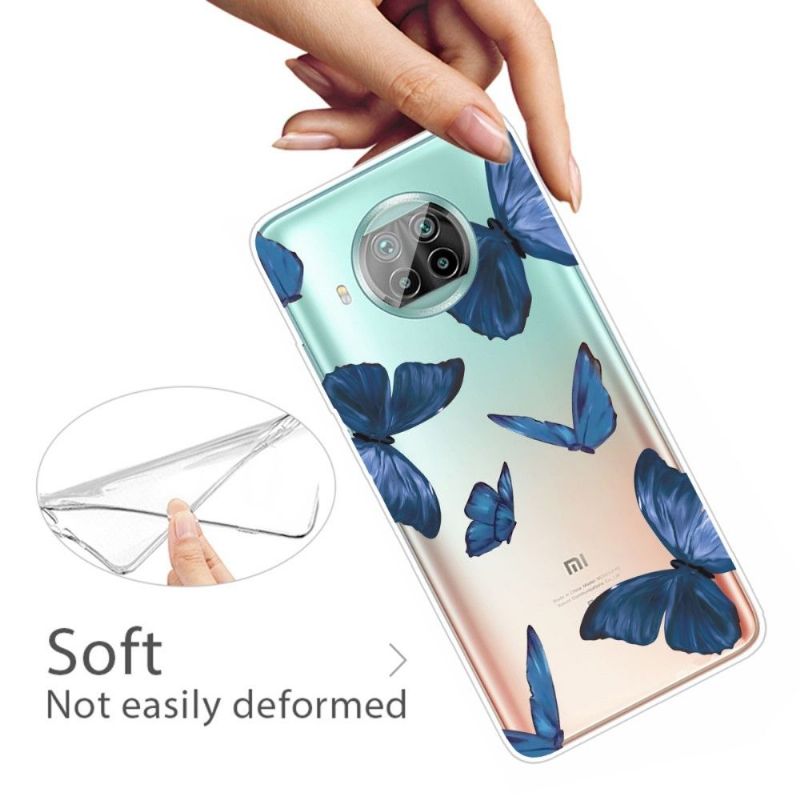 Kryt Na Xiaomi Mi 10T Lite Modrí Motýli