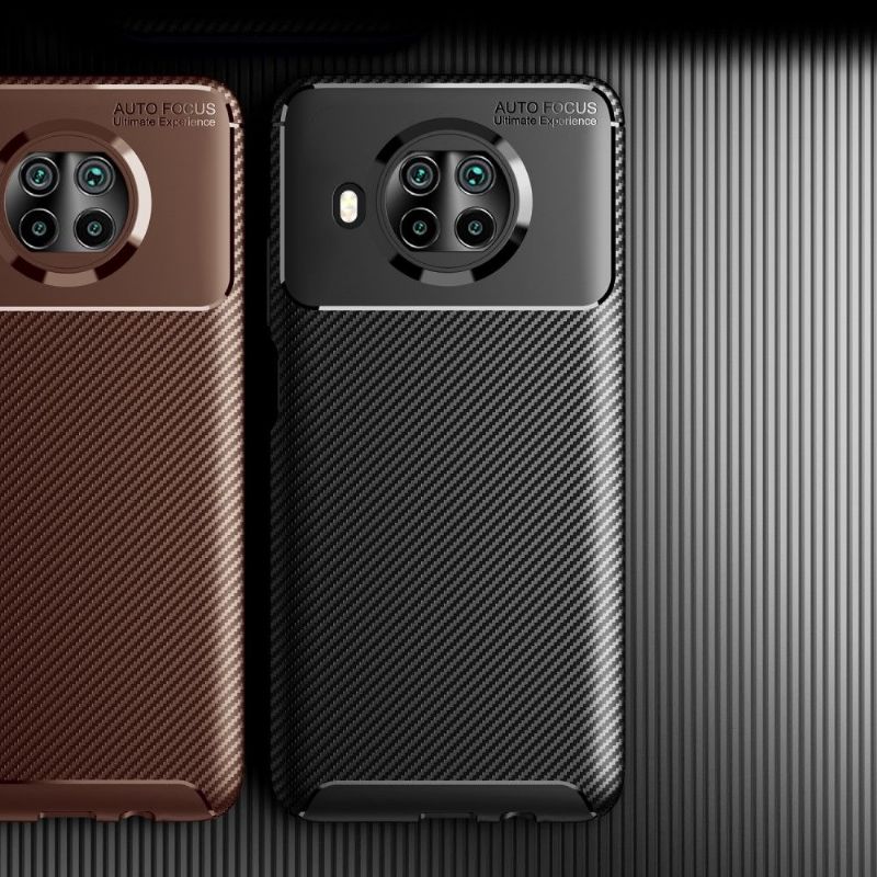 Kryty Na Mobil Na Xiaomi Mi 10T Lite Efekt Uhlíkových Vláken