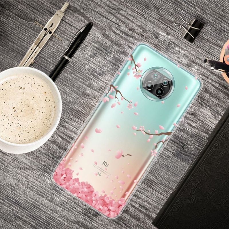 Kryty Na Mobil Na Xiaomi Mi 10T Lite Růžový Květ