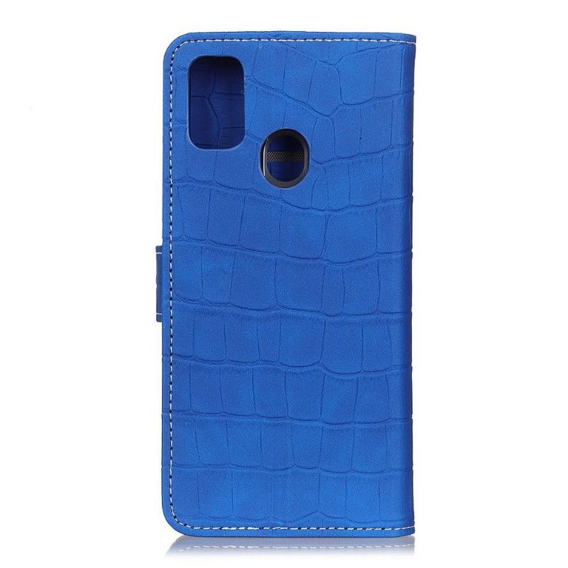 Flipové Pouzdro Na Honor 9X Lite Vzhled Imitace Kůže Croc