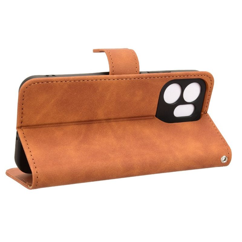 Kožený Kryt Oppo Reno 14f 5g Semišový Efekt