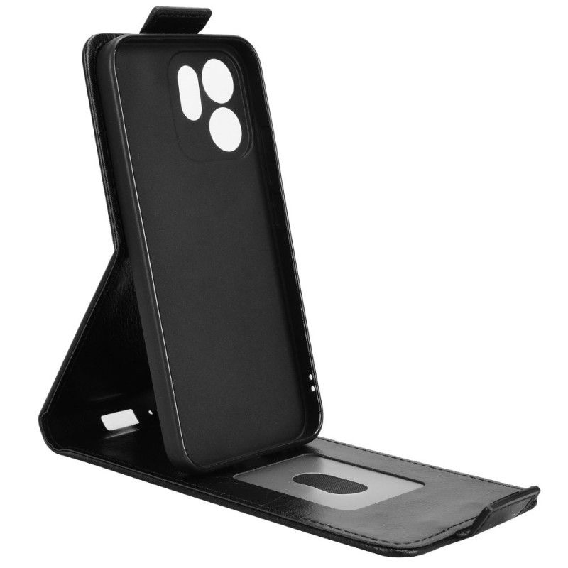 Kožený Kryt Oppo Reno 14f 5g Vertikální Výklopné