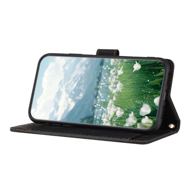 Peněženková Pouzdra Oppo Reno 14f 5g Květinový Semišový Efekt