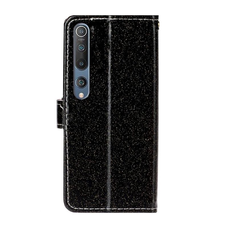 Flipové Pouzdro Na Xiaomi Mi 10 / 10 Pro Flitry Z Umělé Kůže