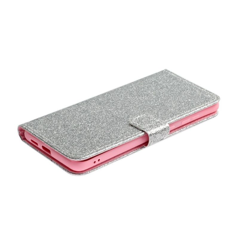Flipové Pouzdro Na Xiaomi Mi 10 / 10 Pro Flitry Z Umělé Kůže