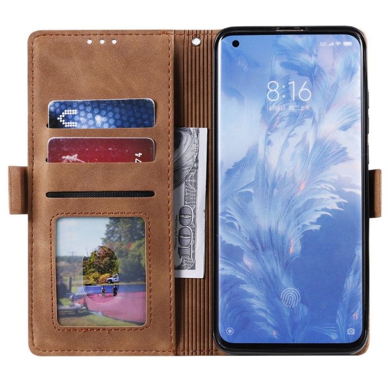 Flipové Pouzdro Na Xiaomi Mi 10 / 10 Pro Peněženkové Pouzdro Na Lana Vintage Peněženka