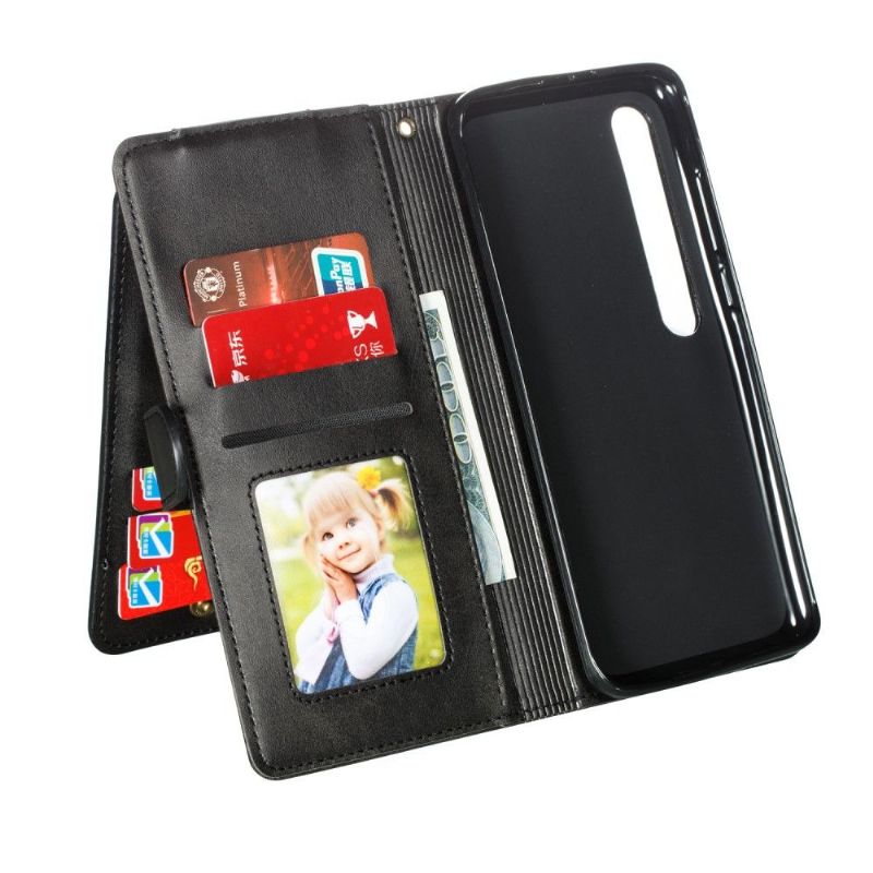 Flipové Pouzdro Na Xiaomi Mi 10 / 10 Pro Podpora Více Oddílů