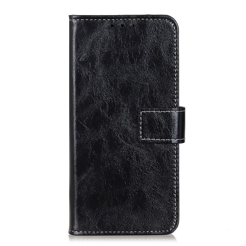 Flipové Pouzdro Na Xiaomi Mi 10 / 10 Pro Prošívání S Luxusním Koženým Efektem