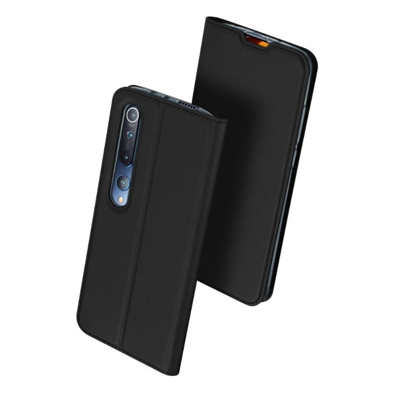 Flipové Pouzdro Na Xiaomi Mi 10 / 10 Pro Saténový Efekt