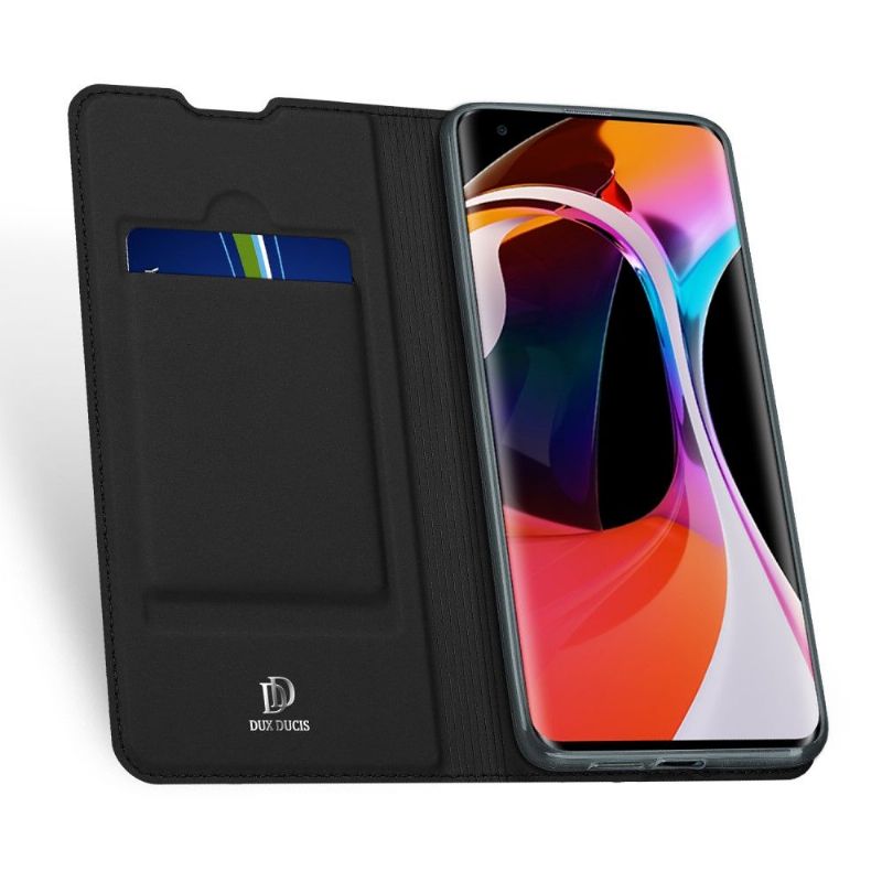 Flipové Pouzdro Na Xiaomi Mi 10 / 10 Pro Saténový Efekt