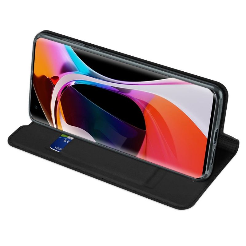 Flipové Pouzdro Na Xiaomi Mi 10 / 10 Pro Saténový Efekt