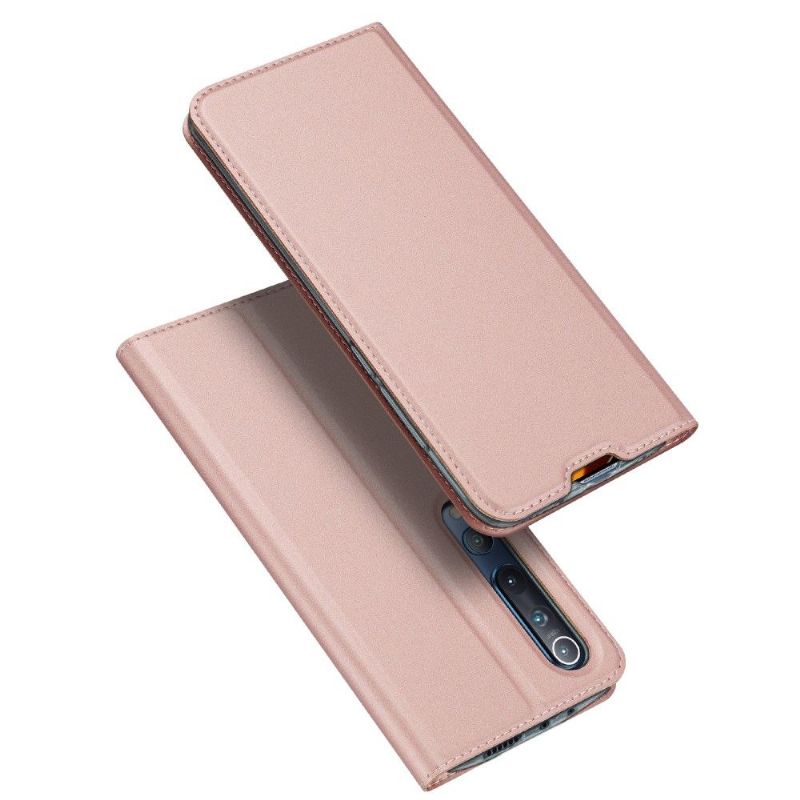 Flipové Pouzdro Na Xiaomi Mi 10 / 10 Pro Saténový Efekt