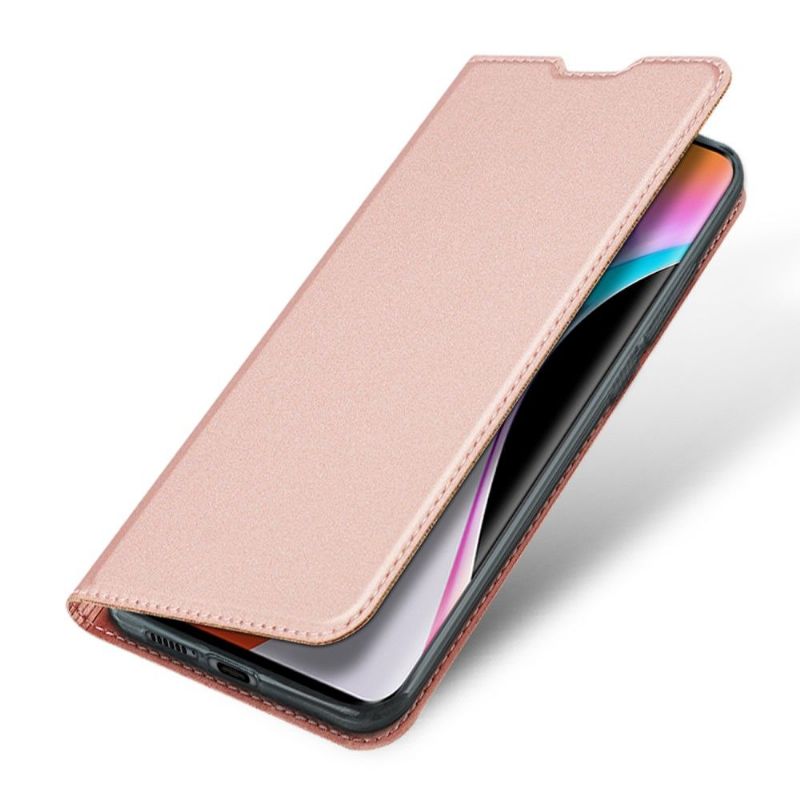 Flipové Pouzdro Na Xiaomi Mi 10 / 10 Pro Saténový Efekt