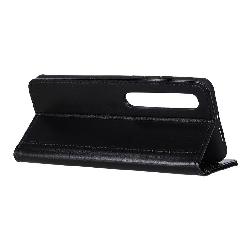 Flipové Pouzdro Na Xiaomi Mi 10 / 10 Pro Styl Vroubkované Kůže