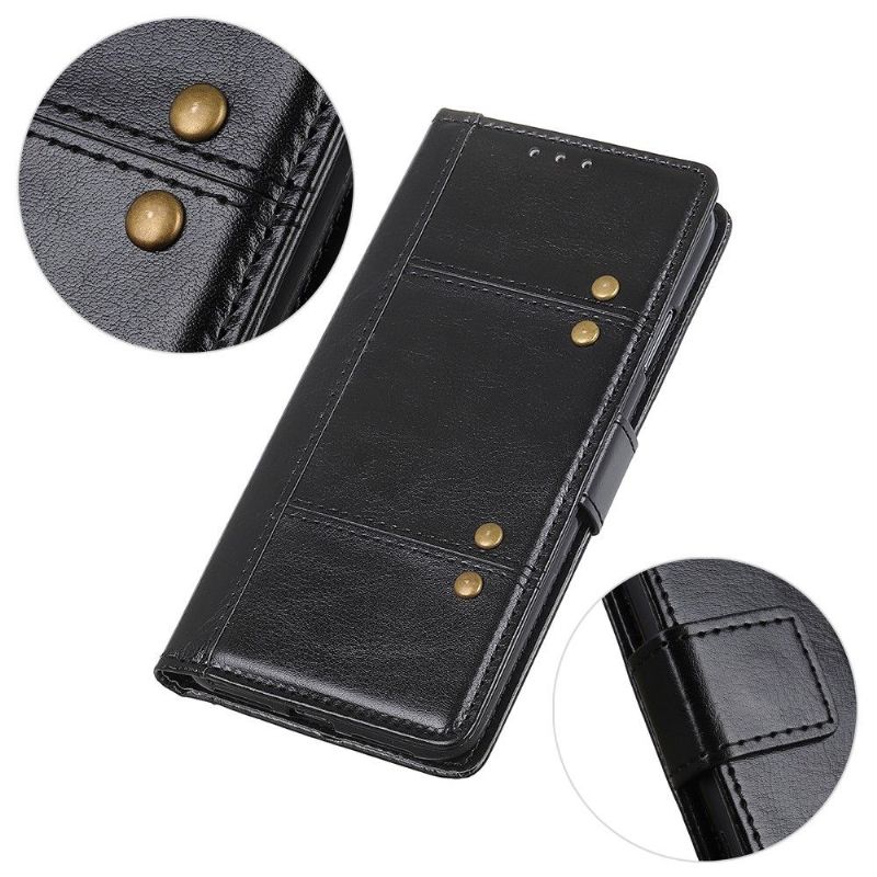 Flipové Pouzdro Na Xiaomi Mi 10 / 10 Pro Styl Vroubkované Kůže