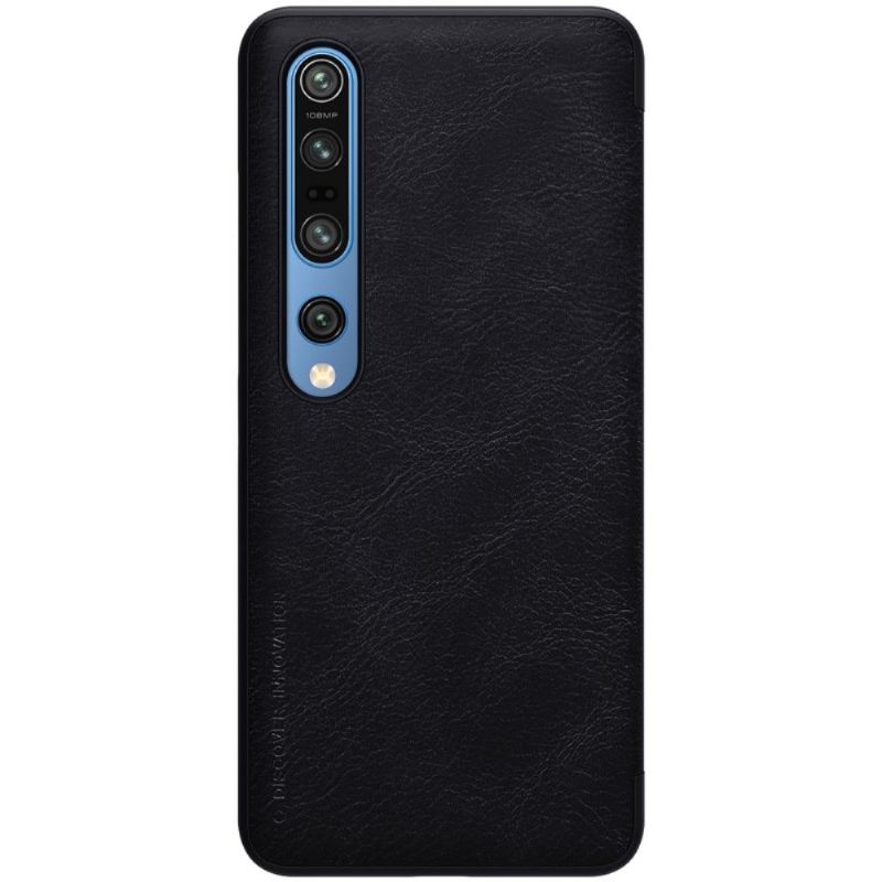 Kožené Pouzdro Na Xiaomi Mi 10 / 10 Pro Řada Qin Umělá Kůže Nillkin