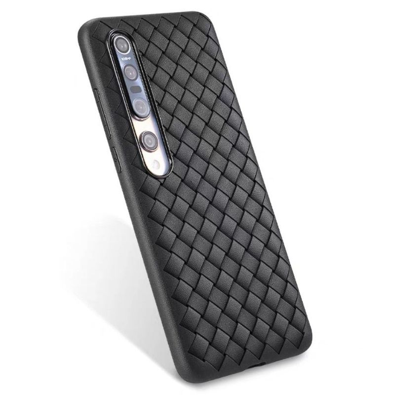 Kryt Na Xiaomi Mi 10 / 10 Pro Profesionální Tkaný Efekt