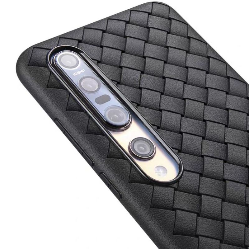 Kryt Na Xiaomi Mi 10 / 10 Pro Profesionální Tkaný Efekt