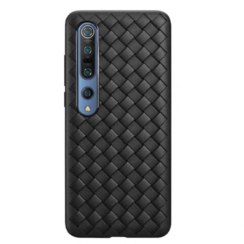 Kryt Na Xiaomi Mi 10 / 10 Pro Profesionální Tkaný Efekt