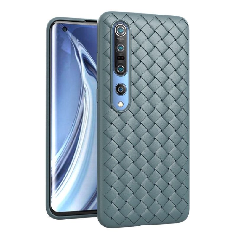 Kryt Na Xiaomi Mi 10 / 10 Pro Profesionální Tkaný Efekt
