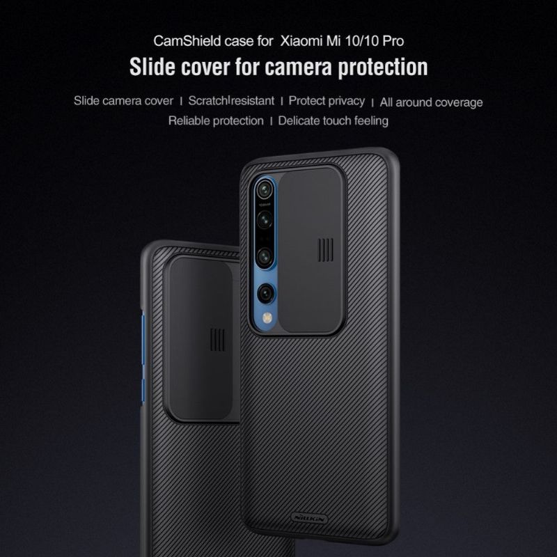 Kryt Na Xiaomi Mi 10 / 10 Pro Vačkový Štít Se Zadním Krytem Objektivu