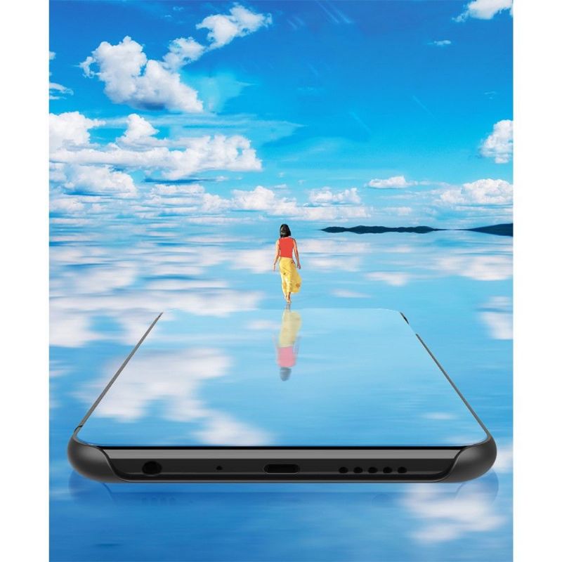Kryty Na Mobil Na Xiaomi Mi 10 / 10 Pro Flipové Pouzdro Zrcadlový Efekt