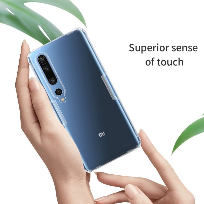 Kryty Na Mobil Na Xiaomi Mi 10 / 10 Pro Přírodní Nillkin Vyztužené Rohy