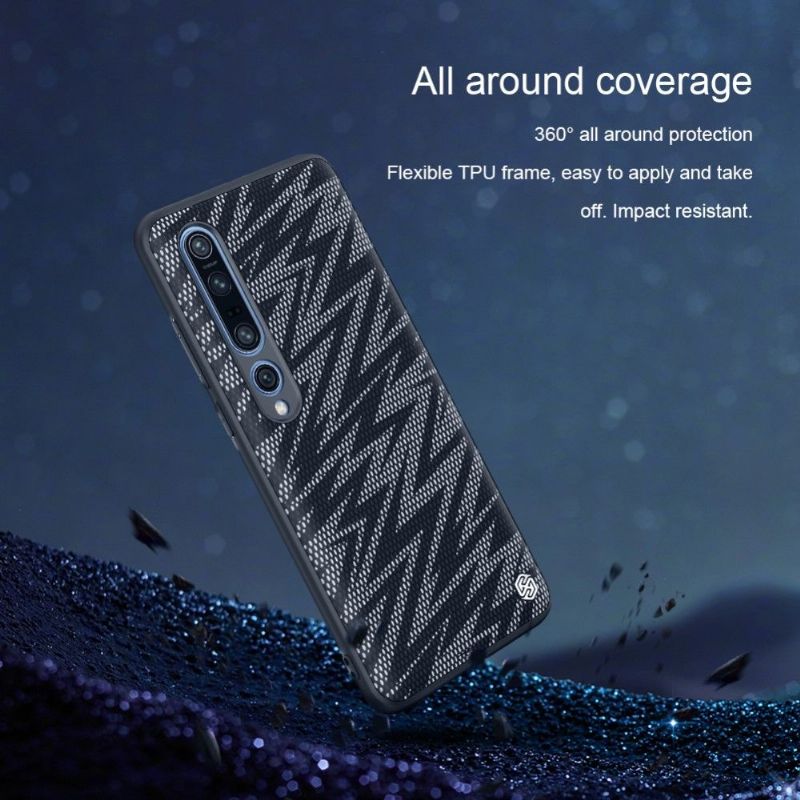 Kryty Na Mobil Na Xiaomi Mi 10 / 10 Pro Řada Pro Shiny - Černá / Šedá