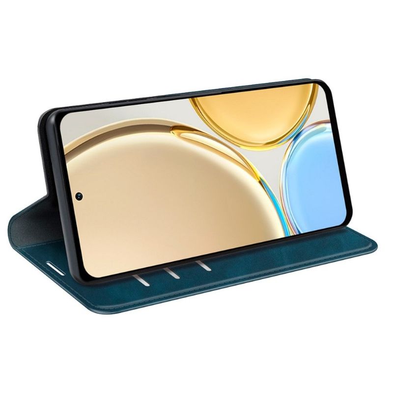 Pouzdra Na Honor Magic 4 Lite Funkce Stojanu Z Umělé Kůže