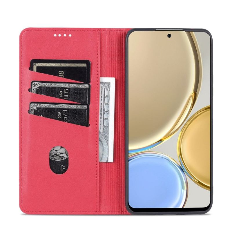 Pouzdra Na Honor Magic 4 Lite Peněženkové Pouzdro Umělá Kůže Azns