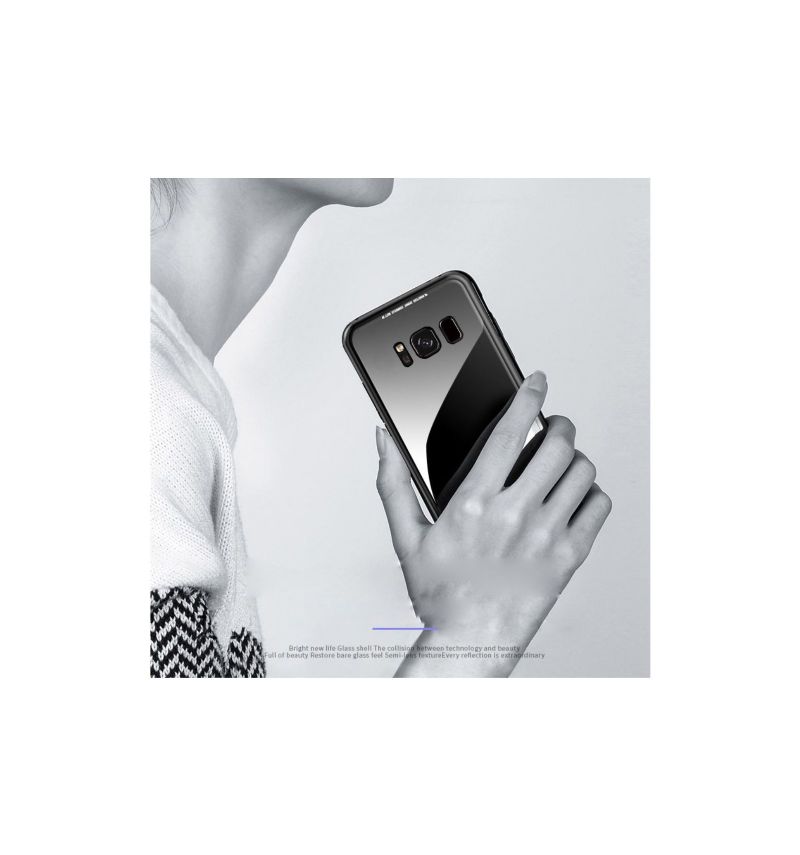 Kryt Na Samsung Galaxy S8 Plus Magnetická Zadní Strana Z Tvrzeného Skla