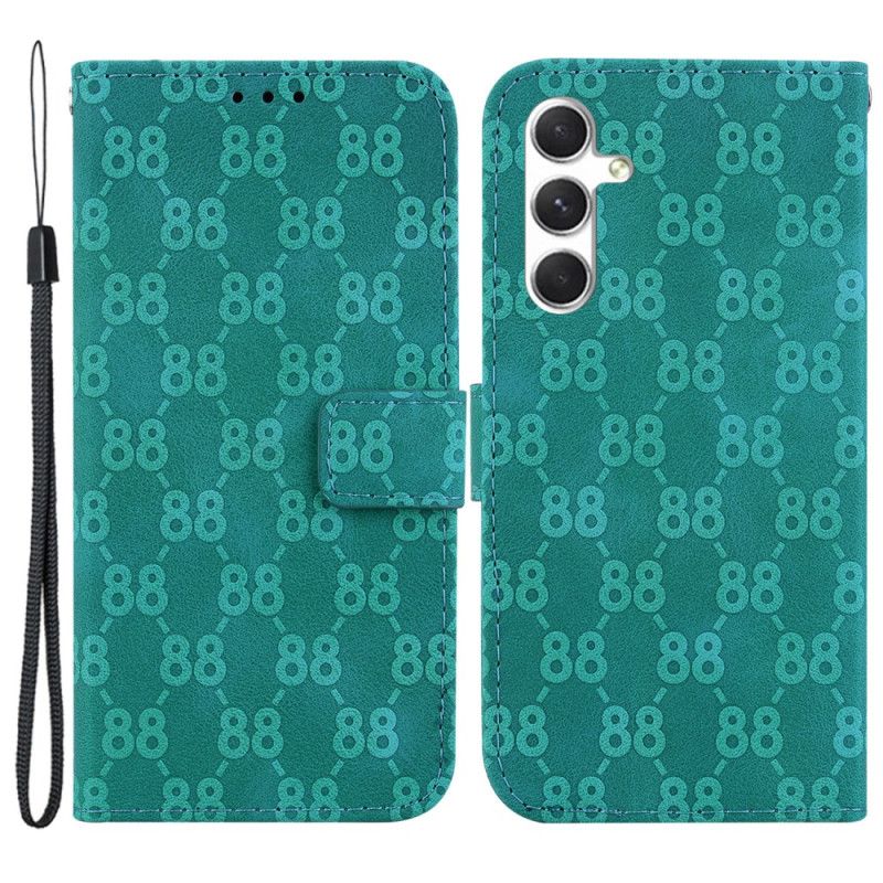 Kožený Kryt Samsung Galaxy S24 5g Design 88 S Popruhem