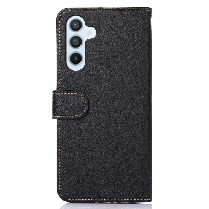 Kožený Kryt Samsung Galaxy S24 5g S Funkcí Blokování Rfid Khazneh
