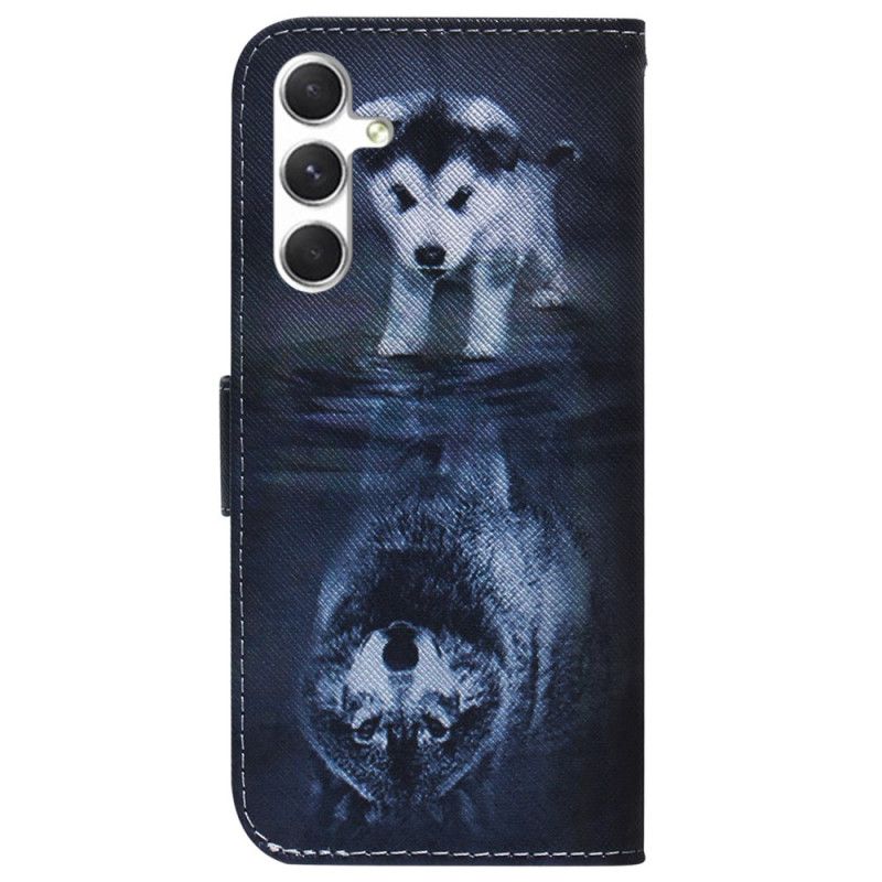 Kožený Kryt Samsung Galaxy S24 5g Sen Štěněte