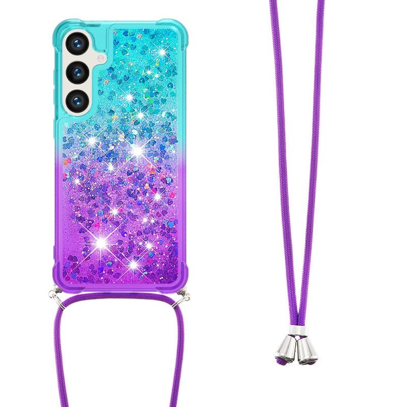Kryt Samsung Galaxy S24 5g Flitrový Přechodový Kabel