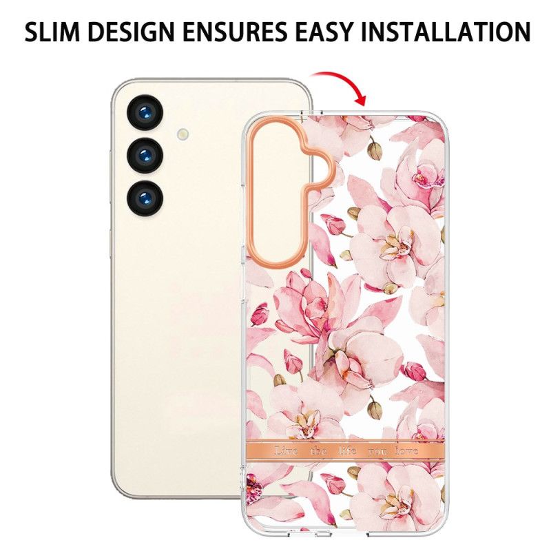 Kryt Samsung Galaxy S24 5g Květinová Řada