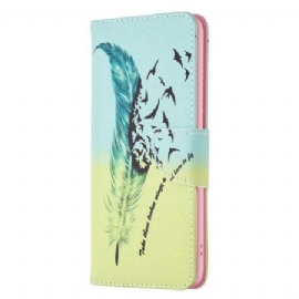 Peněženková Pouzdra Samsung Galaxy S24 5g Kryty Na Mobil Peříčko
