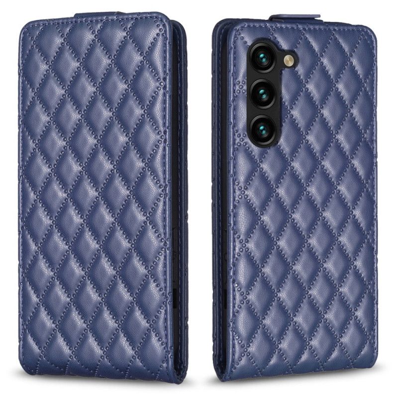 Peněženková Pouzdra Samsung Galaxy S24 5g Kryty Na Mobil Prošívaná Vertikální Klapka