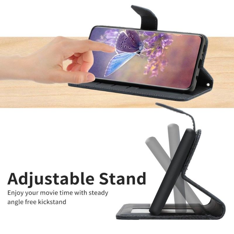 Flipové Pouzdro Na Realme GT Neo 3T / Neo 2 Ilustrace Motýlka A Květiny