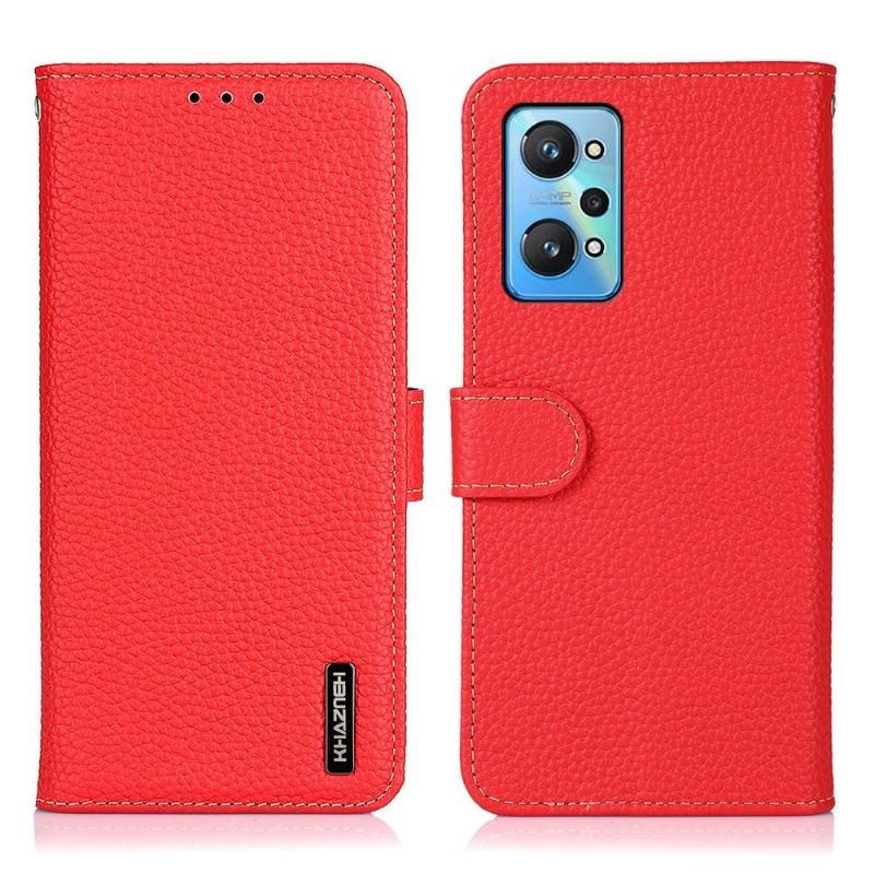 Flipové Pouzdro Na Realme GT Neo 3T / Neo 2 Khazneh Zrnitá Kůže