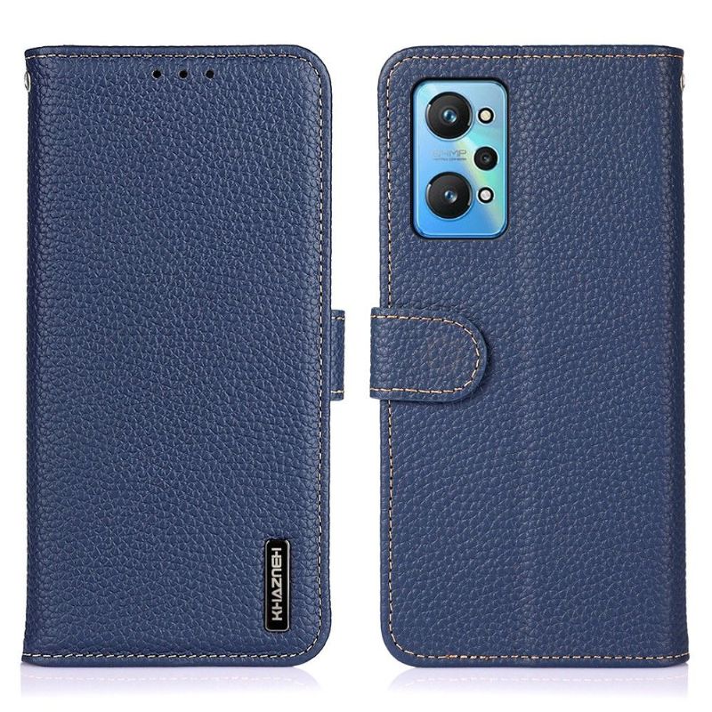 Flipové Pouzdro Na Realme GT Neo 3T / Neo 2 Khazneh Zrnitá Kůže