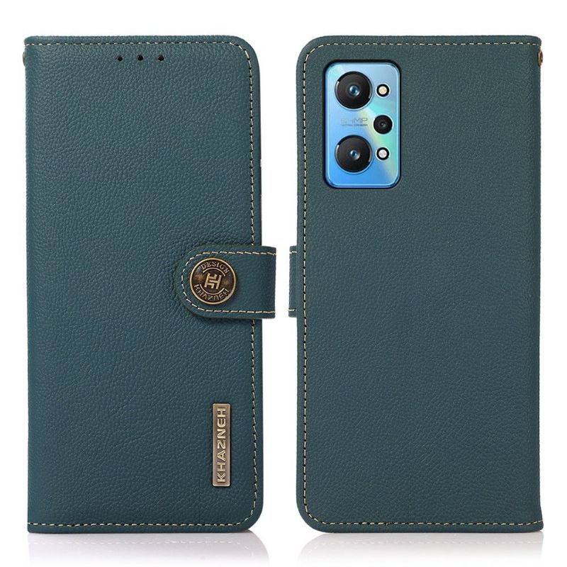 Flipové Pouzdro Na Realme GT Neo 3T / Neo 2 Klasická Kůže Khazneh
