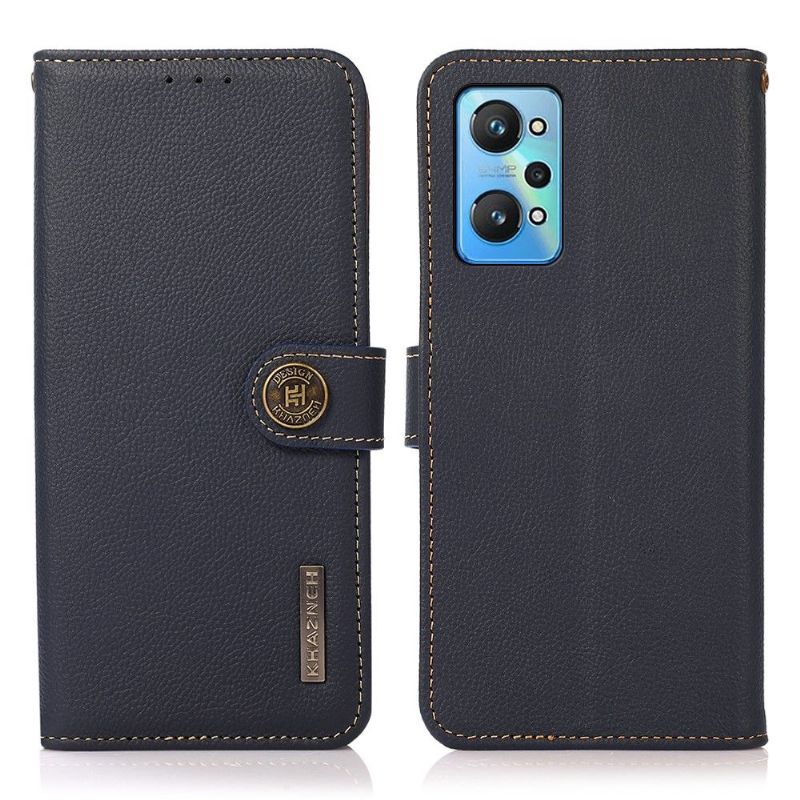 Flipové Pouzdro Na Realme GT Neo 3T / Neo 2 Klasická Kůže Khazneh
