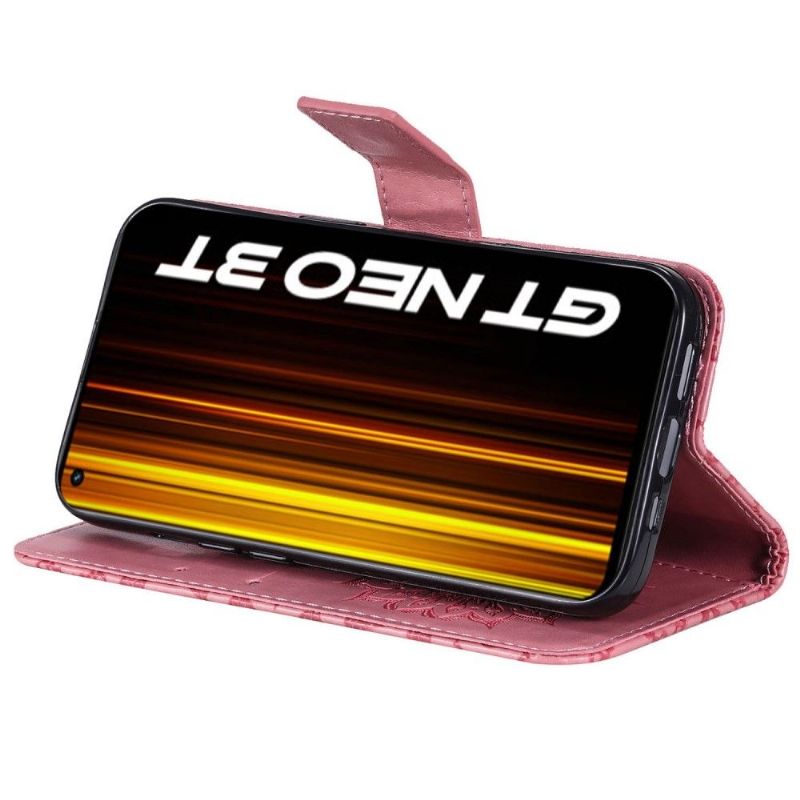 Flipové Pouzdro Na Realme GT Neo 3T / Neo 2 Na Lana Slunečnice