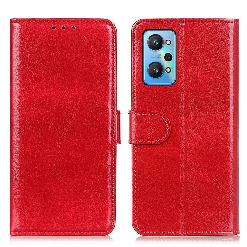 Kožené Pouzdro Folio Na Realme GT Neo 3T / Neo 2 Flipové Pouzdro Funkce Folia Z Umělé Kůže