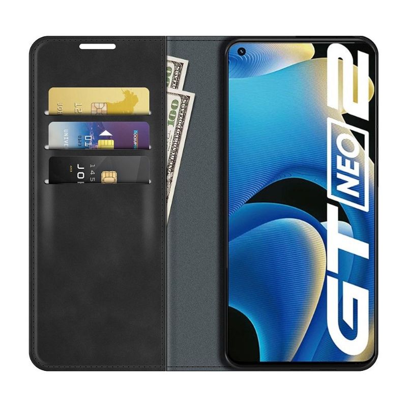 Pouzdra Na Realme GT Neo 3T / Neo 2 Funkce Stojanu Z Umělé Kůže