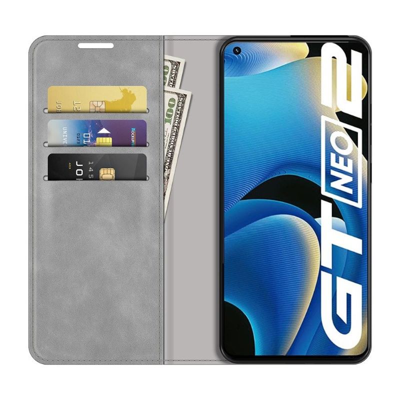 Pouzdra Na Realme GT Neo 3T / Neo 2 Funkce Stojanu Z Umělé Kůže