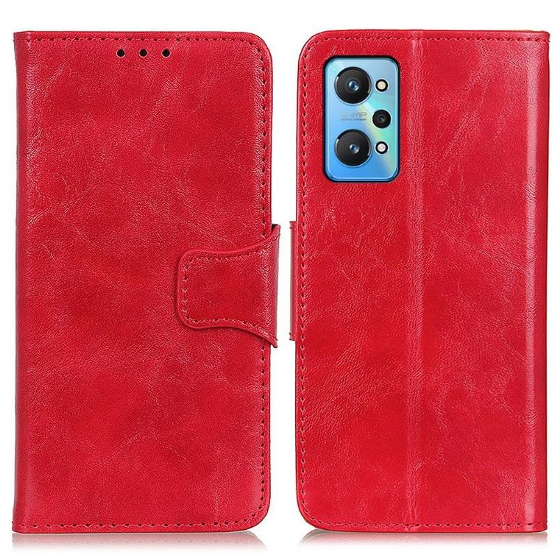 Pouzdra Na Realme GT Neo 3T / Neo 2 Klasická Umělá Kůže Edouard