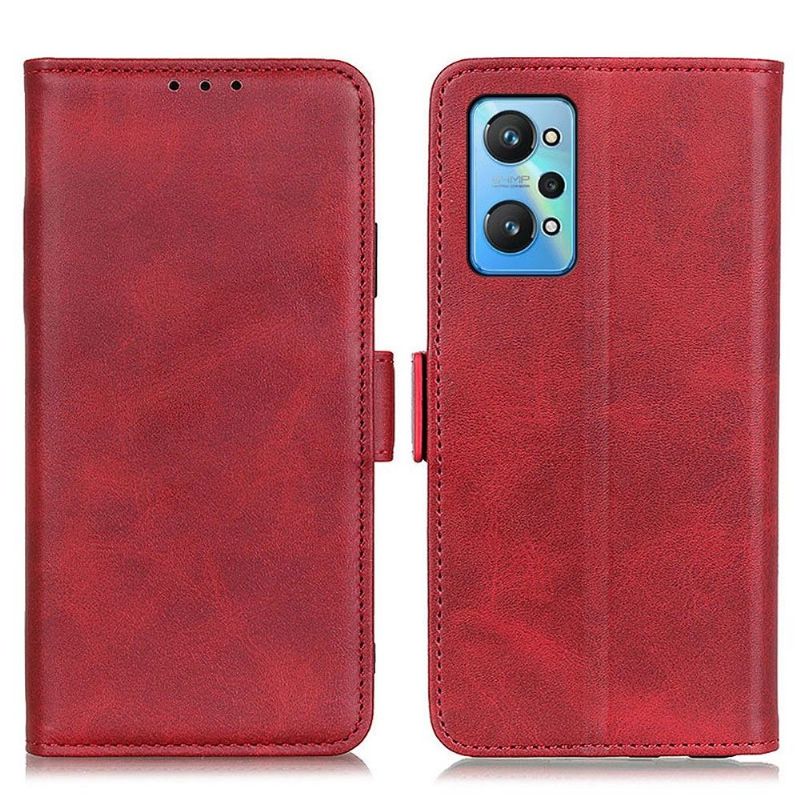 Pouzdra Na Realme GT Neo 3T / Neo 2 Peněženkové Pouzdro Matná Umělá Kůže