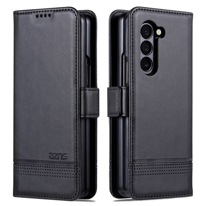 Kožený Kryt Samsung Galaxy Z Fold 6 Azns